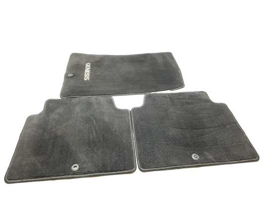 09 - 12 Hyundai Genesis Sedan Floor Mat Carpet 3pcs OEM