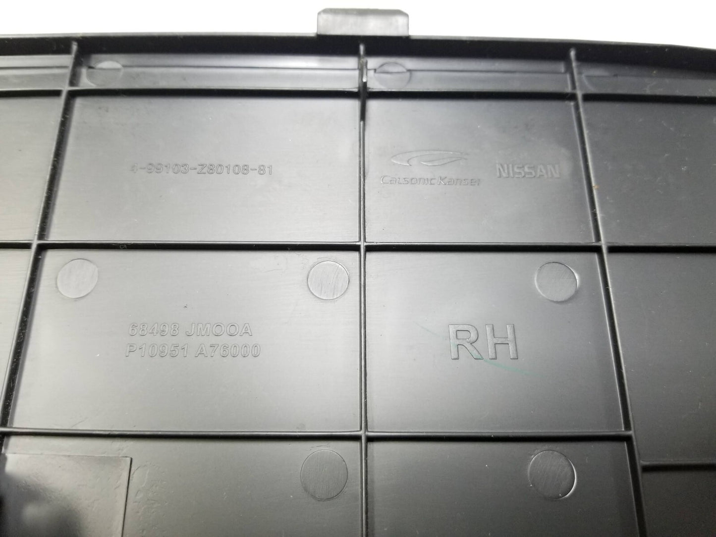 2008 - 2015 Nissan Rogue Dash End Cap Cover Trim Left & Right OEM