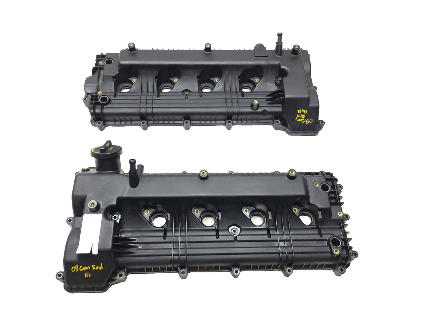 09-12 Hyundai Genesis Engine Valve Cover Left & Right Pair OEM 4.6l
