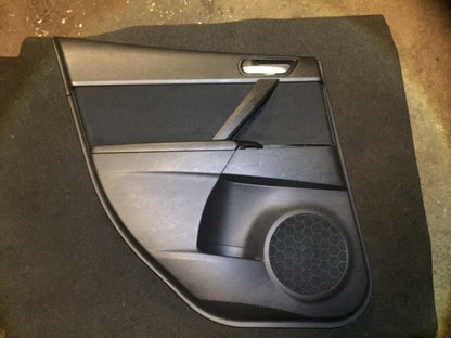 2013 Mazda 3 Rear Door Trim Panel Left Driver Side OEM