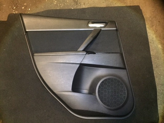 2013 Mazda 3 Rear Door Trim Panel Left Driver Side OEM