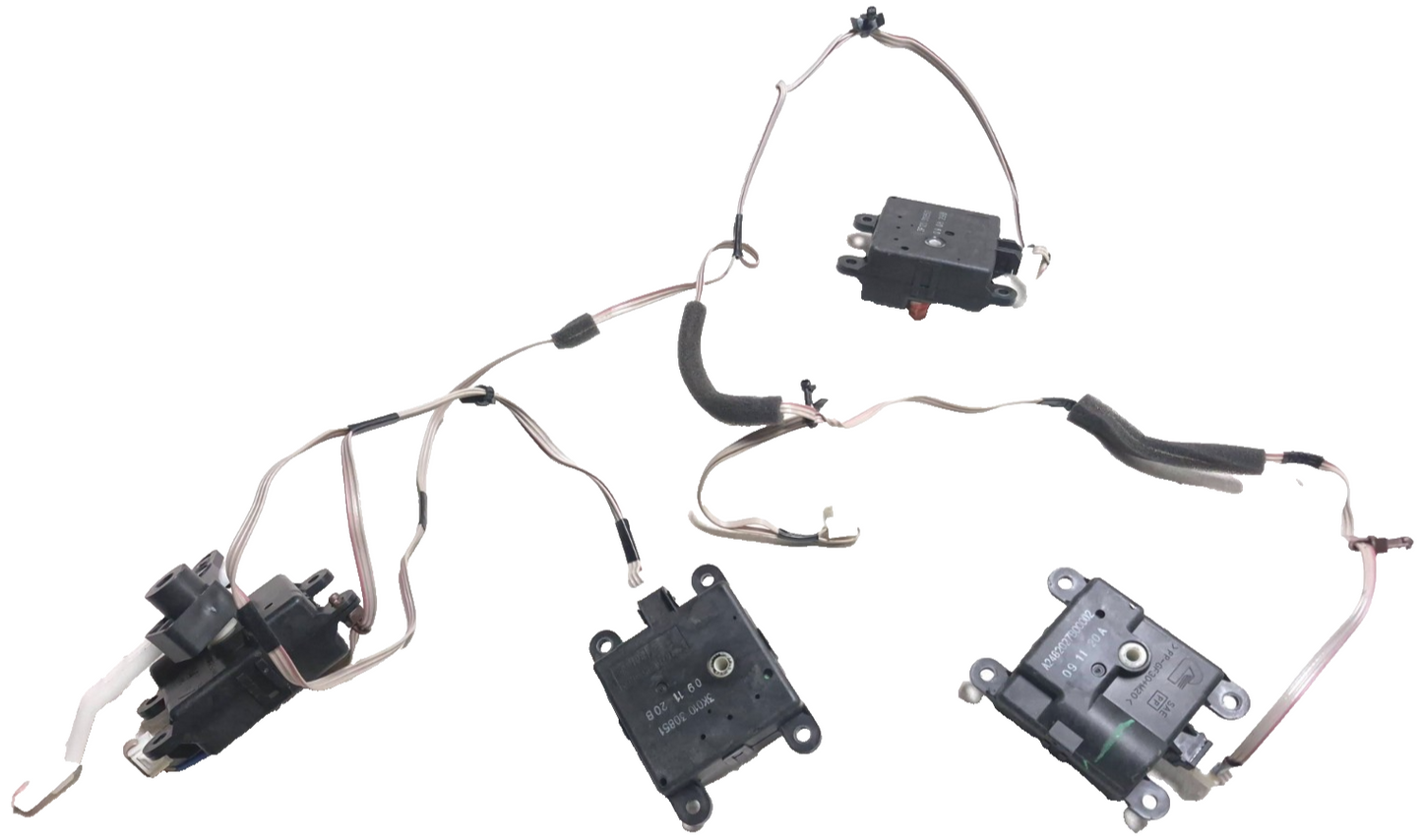 2010 Nissan Maxima Sv Heater Blend Flap Actuator 4pcs OEM