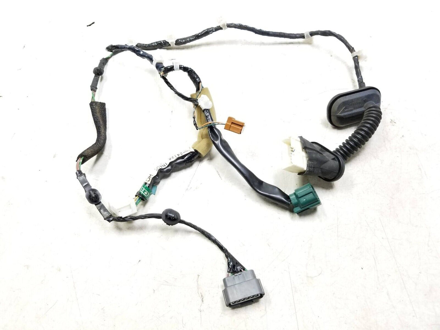 08-13 Infiniti G37 Rear Passenger Door Wire Harness OEM ***sedan***