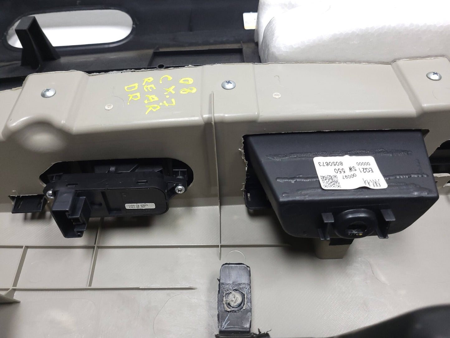 2009 Mazda Cx-7 Rear Driver Door Panel OEM