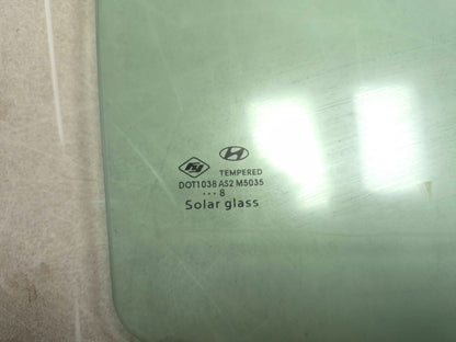2018 Hyundai Sonata Rear Passenger Door Window Glass OEM 45k Milise