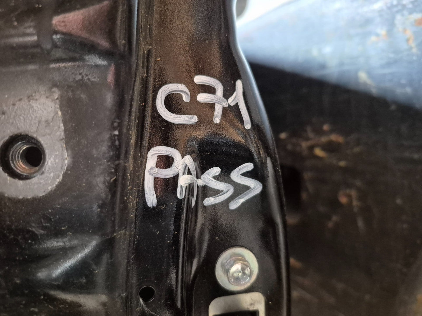 2012 Honda Cr-z Front Door Shell Right Passenger Side OEM