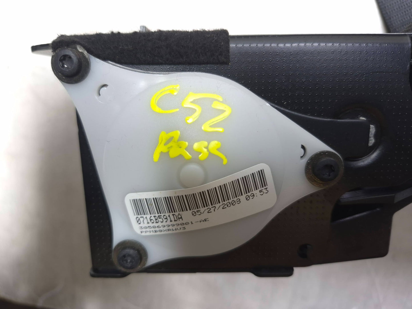 2008 BMW BMW X6 E71 Front Seat Belt Retractor Left & Right OEM