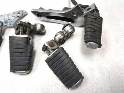 1994 Yamaha Virago Xv1100 Rear & Front Footrest 4 Pcs OEM