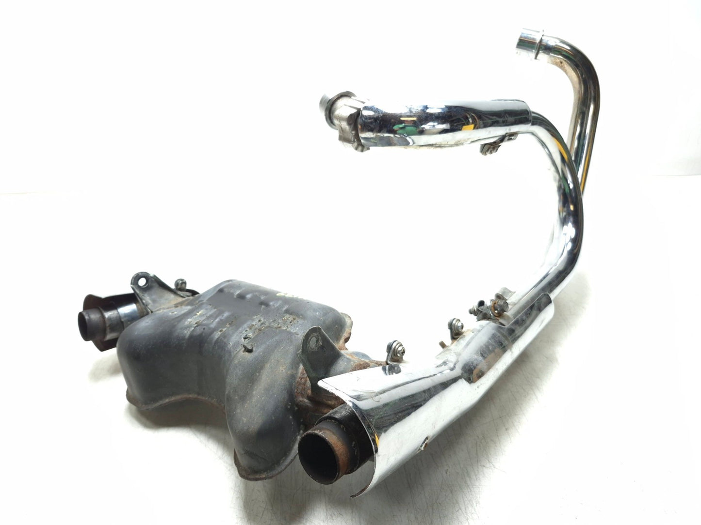 1985 Honda Shadow Vt500c Exhaust Header Pipe Assy OEM