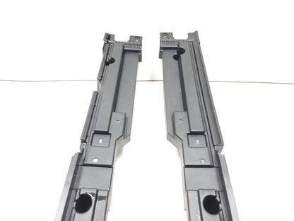 07-13 BMW X5 E70 Trunk Floor Rail Guide Panel Pair OEM