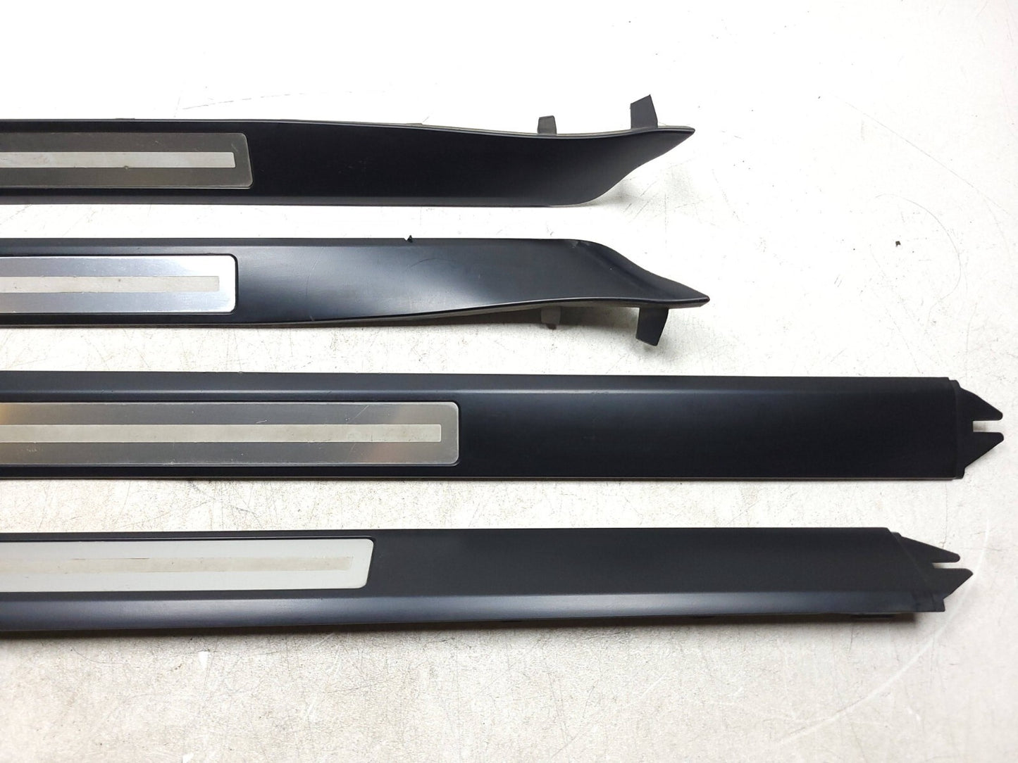 2004 - 2010 Audi A8l Door Sill Scuff Plate Trim 4pcs OEM