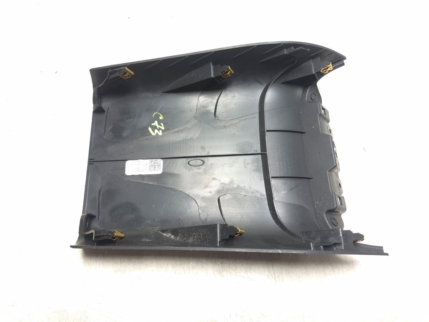 2019 Tesla Model 3 Center Console Upper End Trim Cover OEM