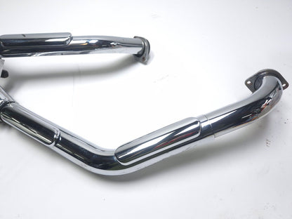 2005 Suzuki C50 Boulevard Exhaust Header Muffler & Bracket Pair OEM