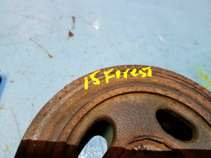 2015 Subaru Forester Crankshaft Pulley W/ Bolt OEM