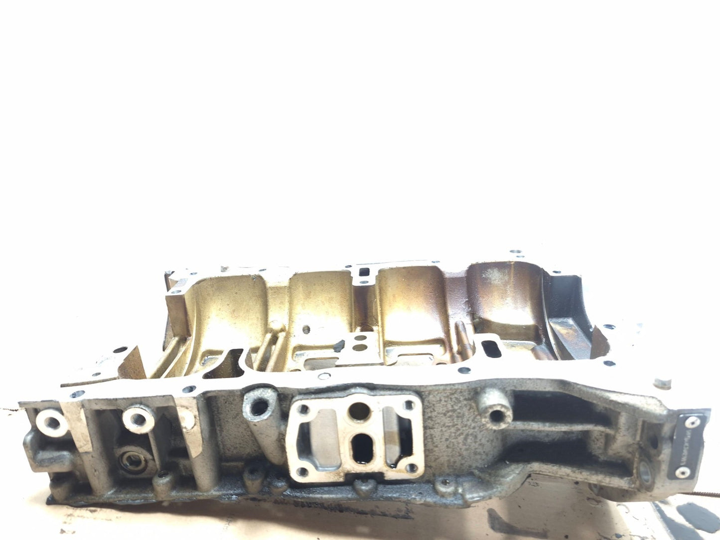 2012 Hyundai Sonata 2.4l Engine Cylinder Upper Oil Pan OEM