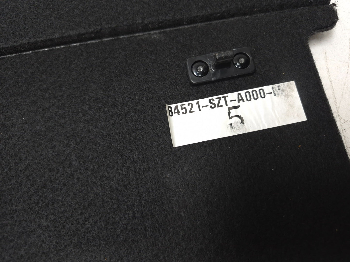 2012 Honda Cr-z Rear Trunk Spare Cover Floor Board  OEM