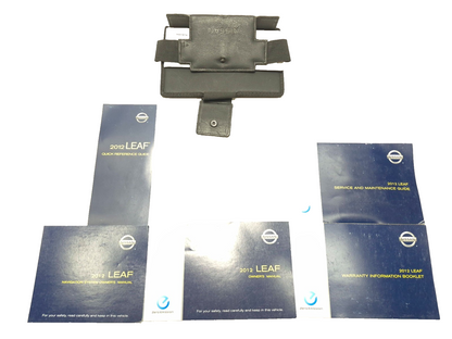 2012 Nissan Leaf Owner's Manual Set W/ Case OEM