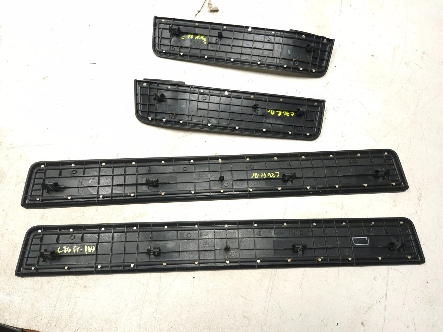 2008 Acura Tl Door Sill Scuff Plate Trim Front & Rear 4pcs OEM