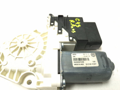 2011 Volkswagen Tiguan Window Regulator Motor Rear Passenger Side Right OEM