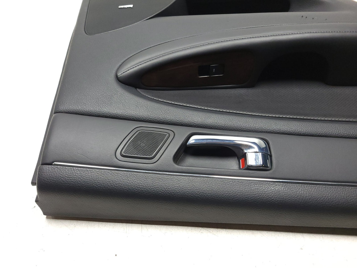 09-14 Hyundai Genesis Door Panel Trim Rear Driver Side Left *br* OEM Sedan