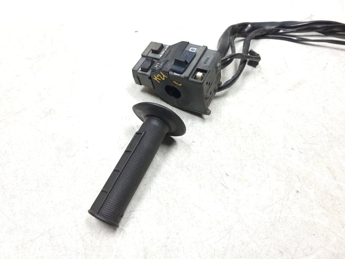 1984-1987 Honda Gl1200 Goldwing Left Handlebar Switch Turn Headlight & Cable OEM