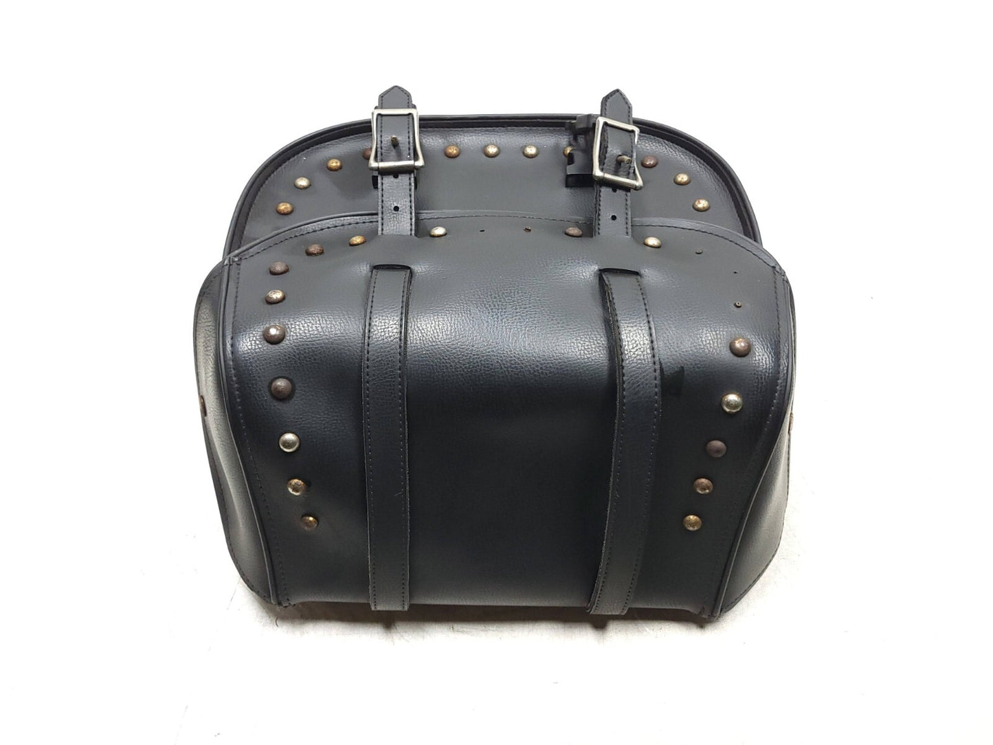 1998 - 2016 Yamaha V Star 650 Xvs650 Leather Saddlebag 2pcs OEM