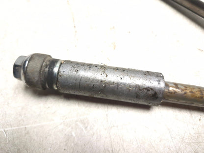 1993 Yamaha Virago Xv750 Rear & Front Wheel Axle Pair OEM