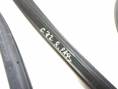2009 Lexus IS250 Rear Door Weatherstrip Seal Passenger Side Right 3pcs OEM