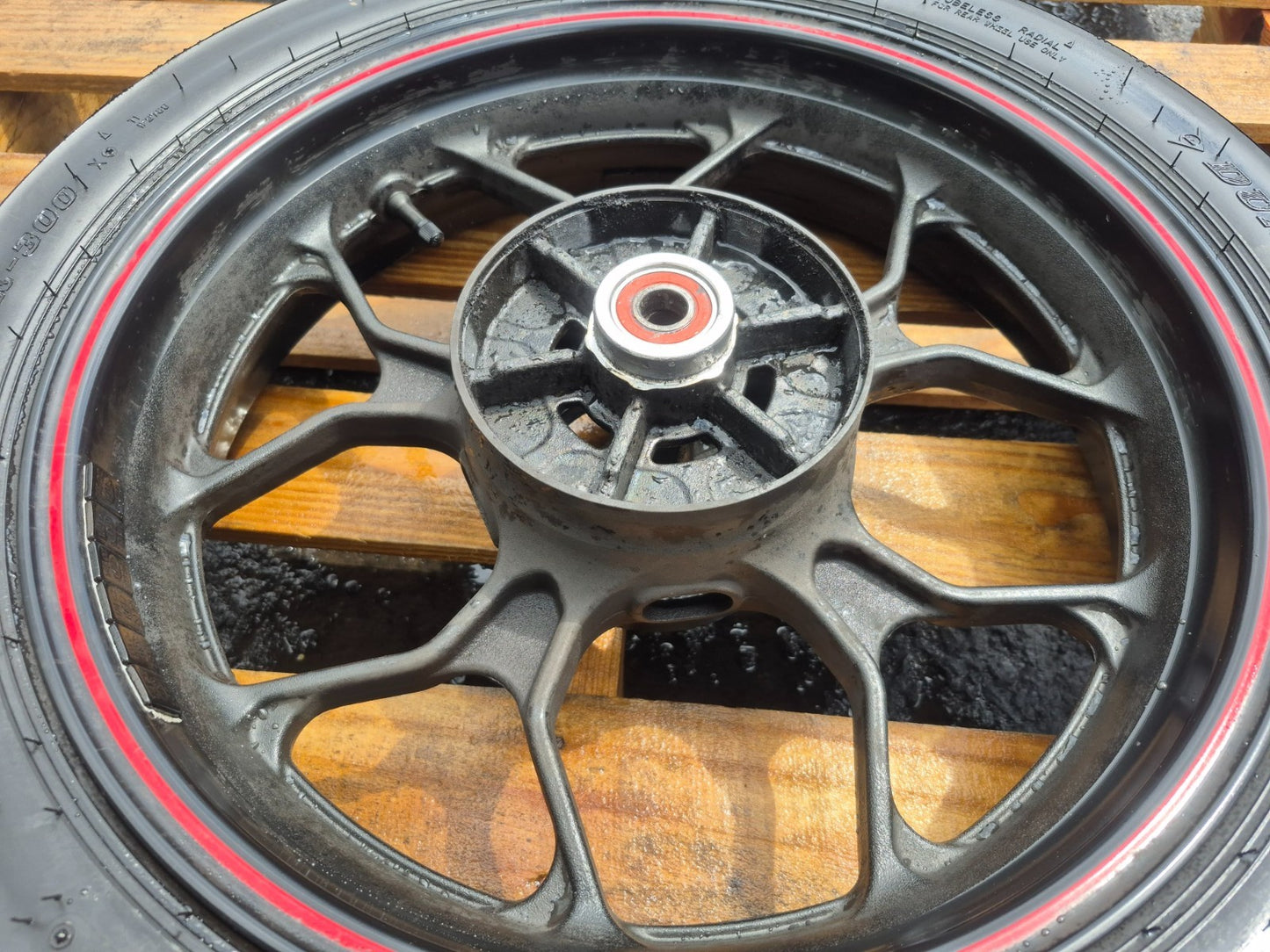 2016 Yamaha R3 Yzfr3 Wheel Rim W/tire Front & Rear Pair OEM