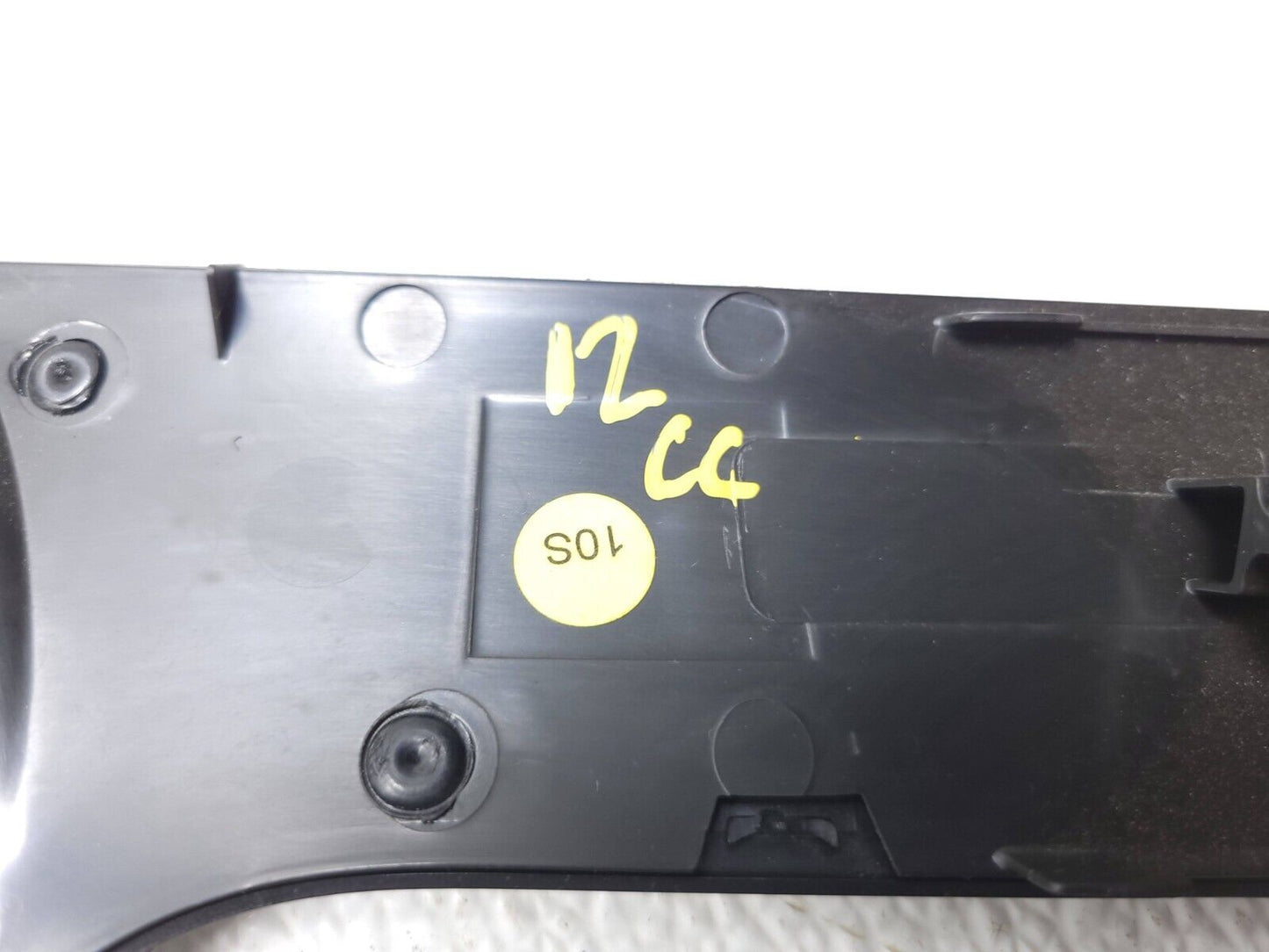 09 10 11 12 Volkswagen Cc Dash Panel Speedometer Cluster Bezel Trim OEM