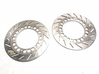 1993 Yamaha Virago Xv750 Front Left & Right Brake Disc Pair OEM