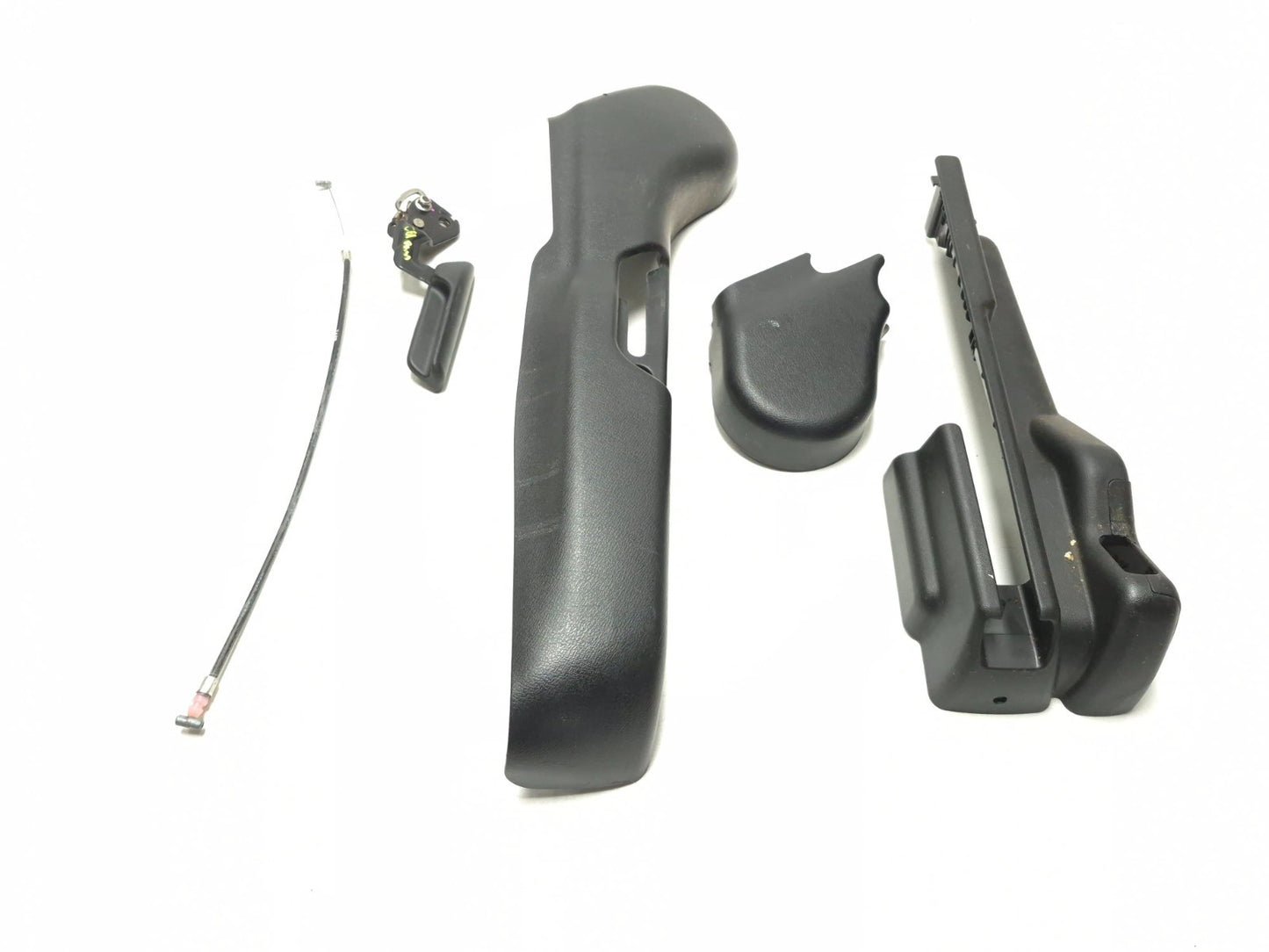 2007 Honda Fit Front Passenger Seat Track Rail Cover Side Trim Knob OEM