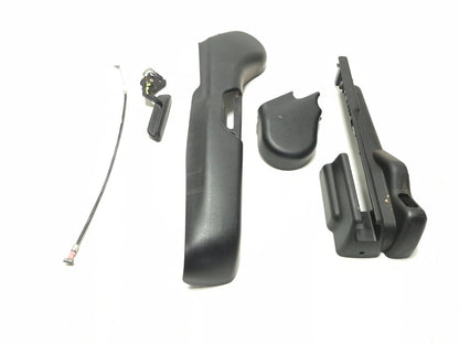 2007 Honda Fit Front Passenger Seat Track Rail Cover Side Trim Knob OEM