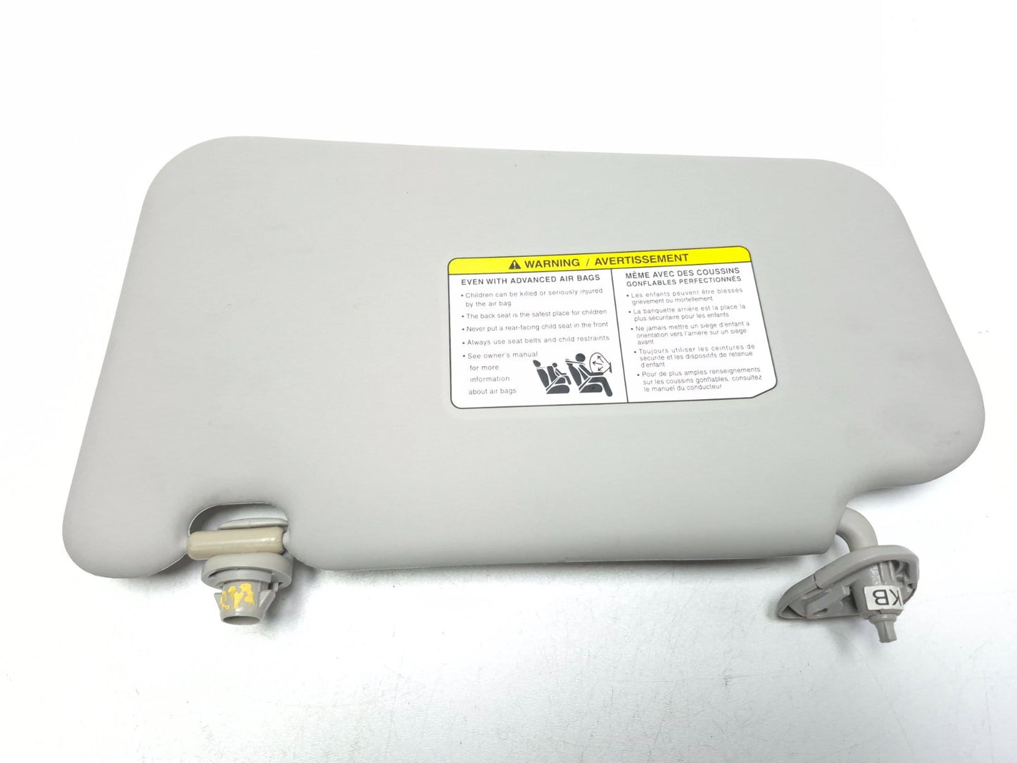 2011 Nissan Juke Sun Visor Pair OEM