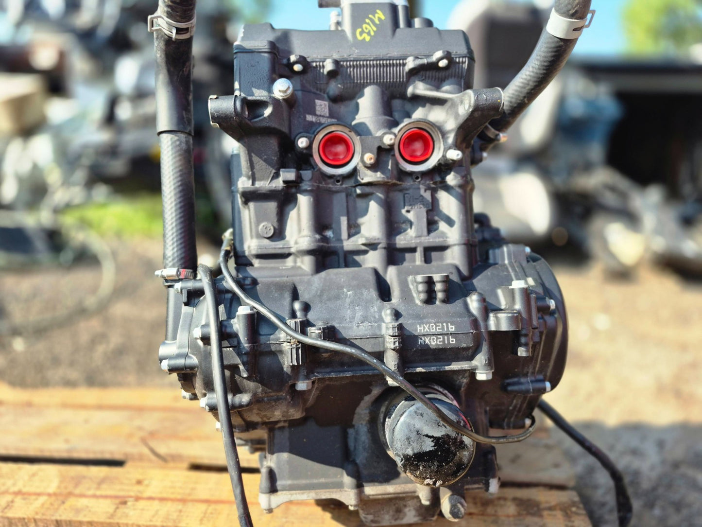 2024 Yamaha Yzfr3 R3 Engine Motor 2,429 Miles