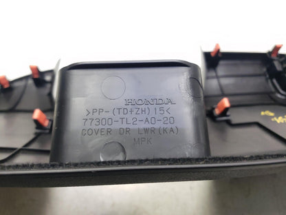 09 - 14 Acura Tsx Dash Dashboard Lower Knee Panel Driver Side Left  OEM