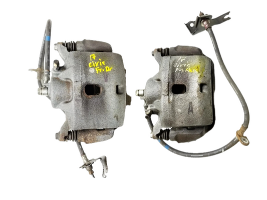 2017 Honda Civic Sedan Brake Caliper Front Left & Right Pair OEM
