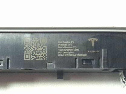 2019 Tesla Model 3 Rear Overhead Dome Light Lamp OEM