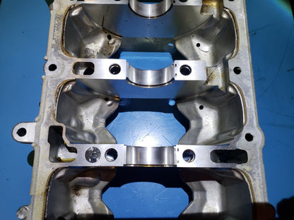 2014 Mazda 3 2.0l Engine Crankshaft Lower Block Housing OEM