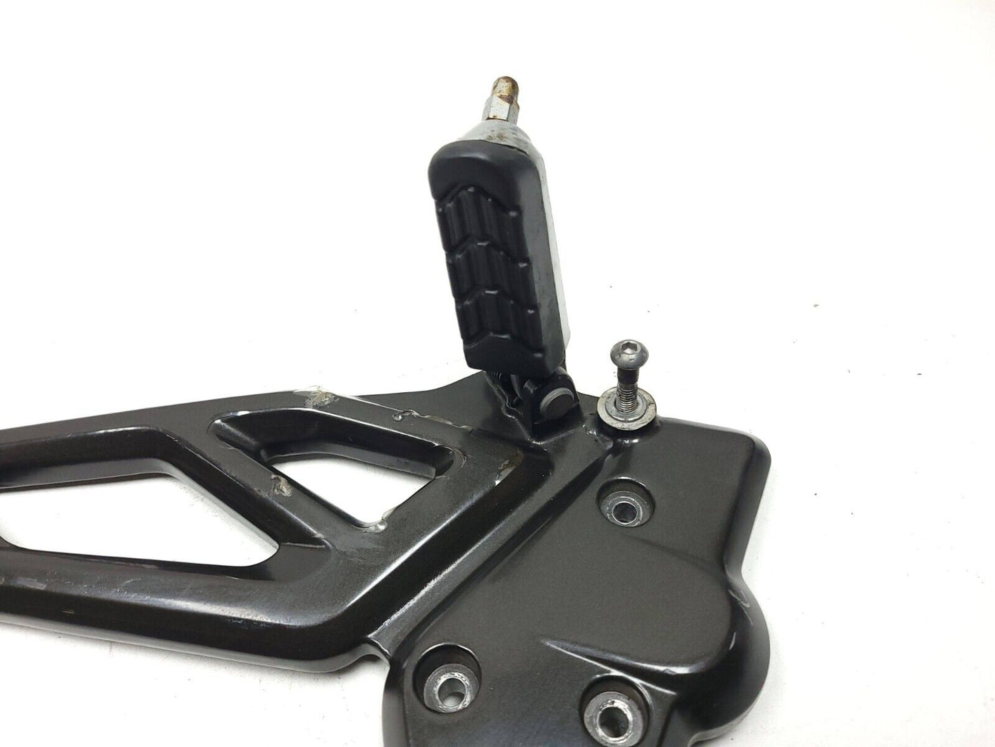 2021 - 2024 BMW G310r Left Foot Peg & Mount Plate OEM 2.7k Miles