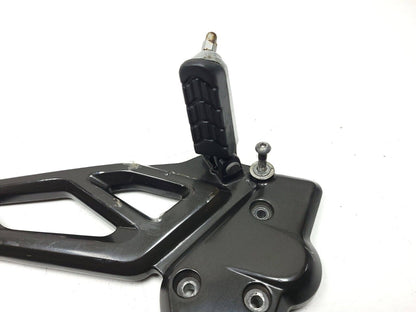 2021 - 2024 BMW G310r Left Foot Peg & Mount Plate OEM 2.7k Miles