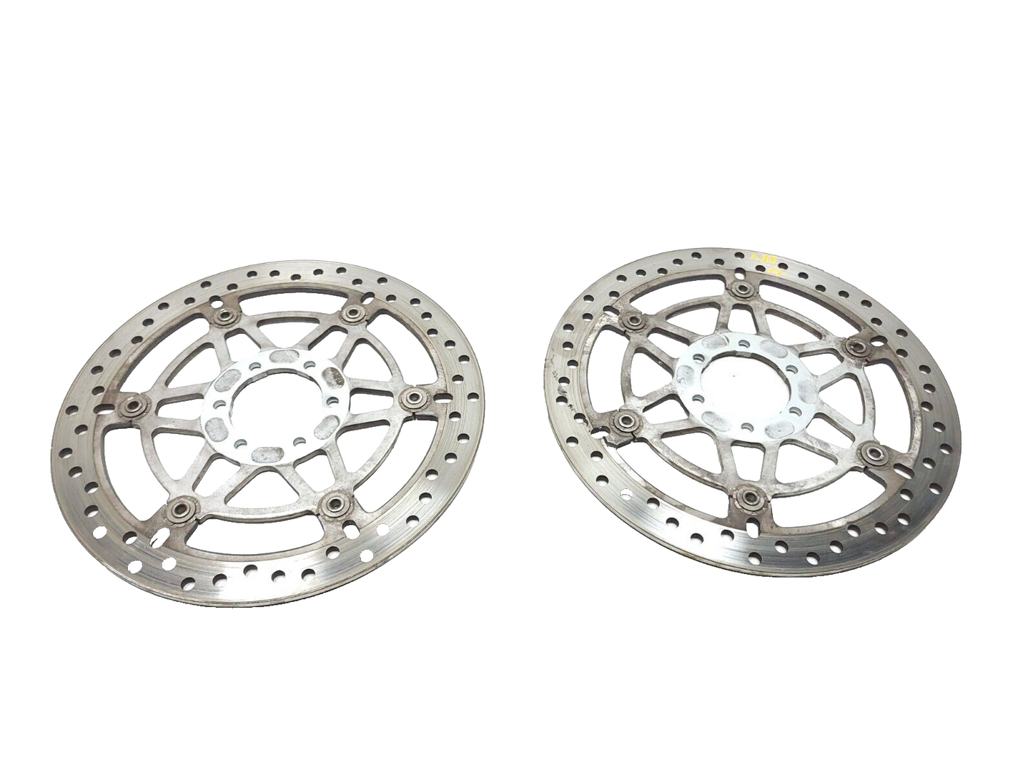 02-06 Ducati Monster M600 620 Front Brake Disc Rotor Pair OEM