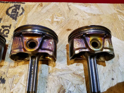 2012 Nissan Altima 2.5l Piston W/ Connecting Rod 4pcs OEM