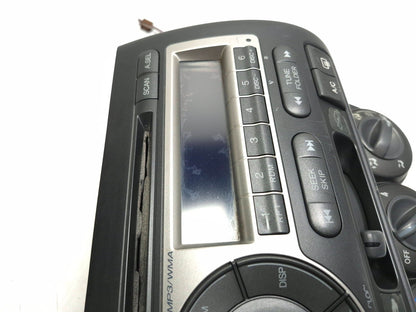 2007 Honda Fit Radio Cd Player W/ Climate Control Panel Assy 39101-sln-c010 OEM