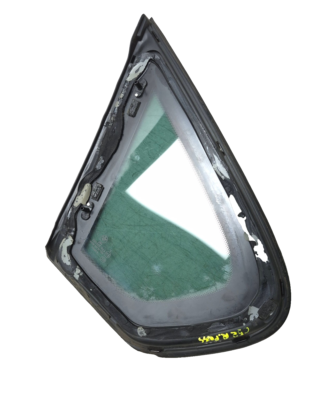 2008 BMW X6 E71 Rear Side Quarter Window Glass Panel OEM