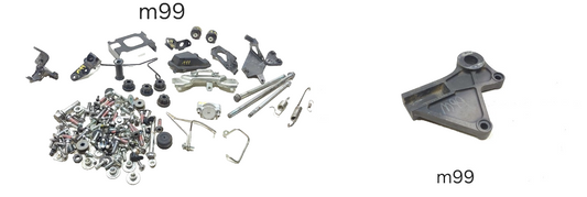 2012 Kawasaki Versys Le650c Misc Bolt & Hardware Bracket Set OEM