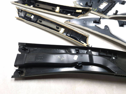 2007 Saab 9-5 Aero A-pillar & B-pillar & C-pillar Molding Trim Kit OEM