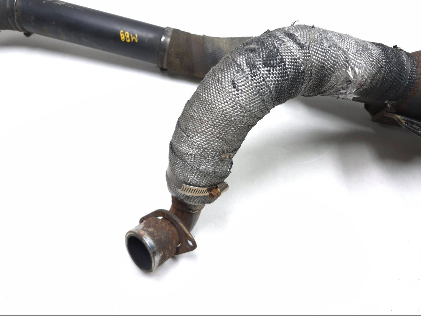 1996 Yamaha Virago Xv750 Exhaust Muffler Pipe Silencer Header OEM