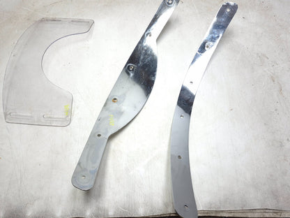 2001 Kawasaki Vulcan 1500 Vn1500 Classic Windshield & Trim Cover 3 Pcs OEM