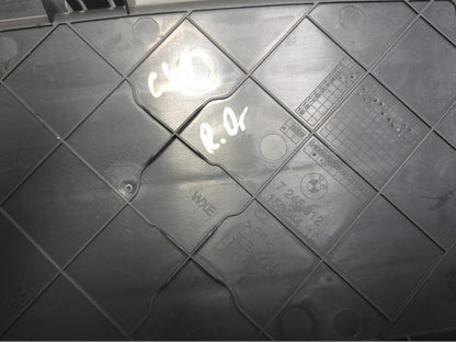 2013 BMW 328i F30 Subwoofer Cover & Left Trunk Storage Tray 3 Pcs OEM